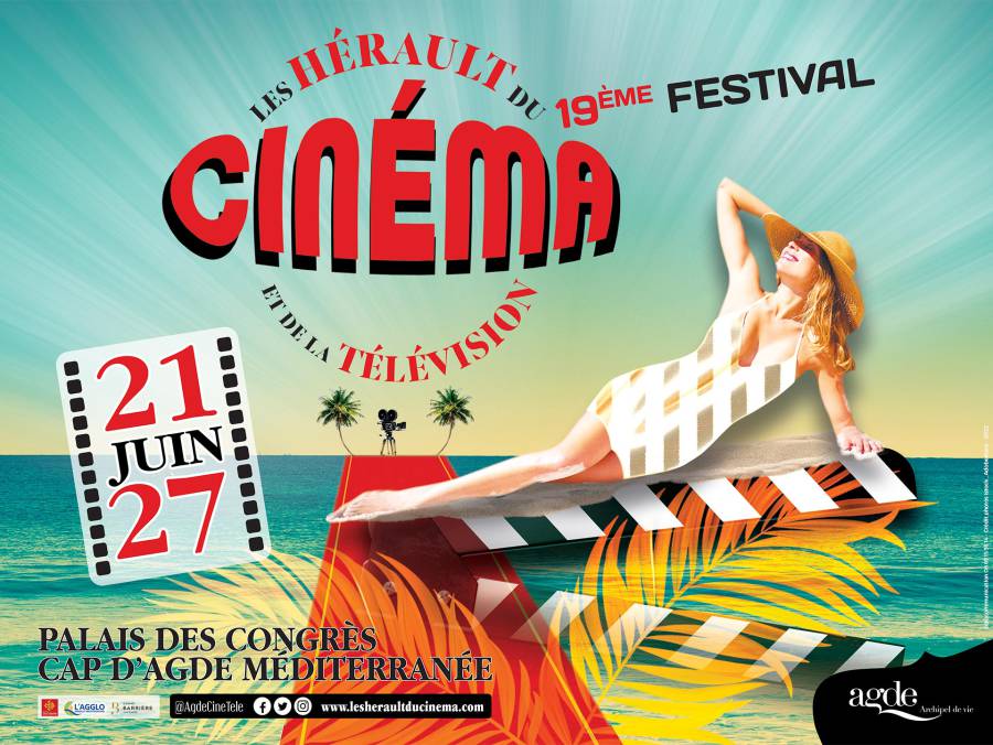 Cap d'Agde - Les Hérault du Cinéma et de la Télé c'est du 20 au 27 juin 2022 !
