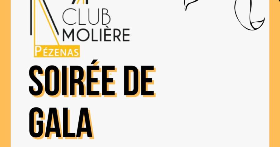 Pézenas - Le Club Molière organise sa soirée de Gala le jeudi 16 juin 2022