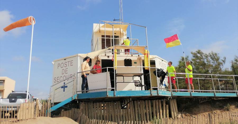 Portiragnes - Ouverture des postes secours pour la saison estivale 2022 à Portiragnes