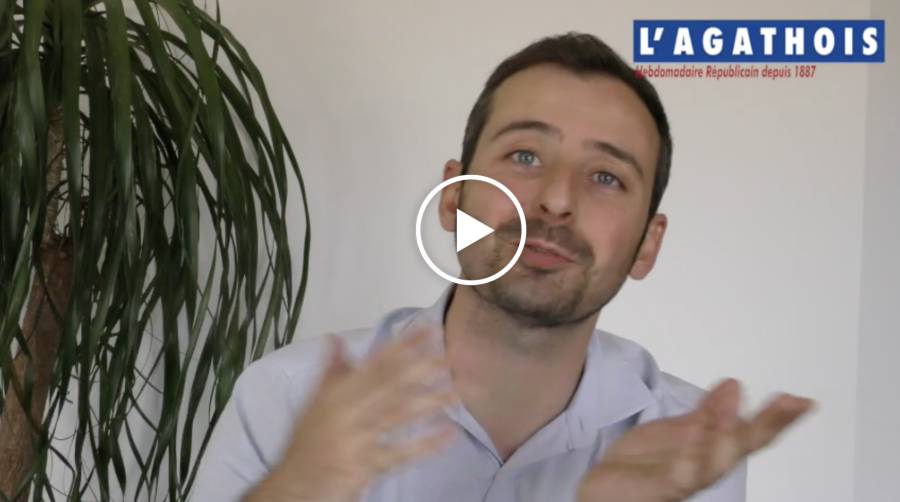 Agde - Second tour des législatives - Interview d'Aurélien LOPEZ-LIGUORI pour le Rassemblement National