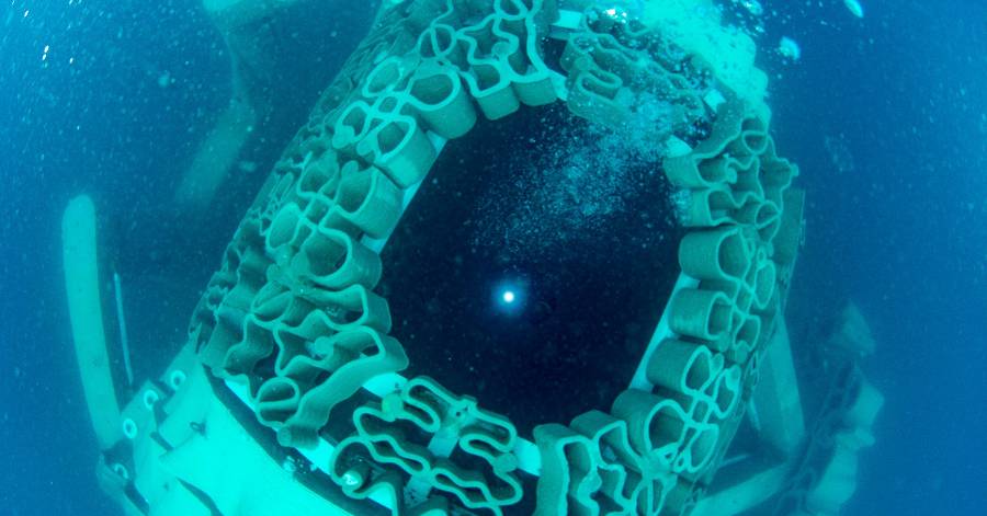 Cap d'Agde - Un engin de l'espace intersidéral ou abyssal au Cap d'Agde ?