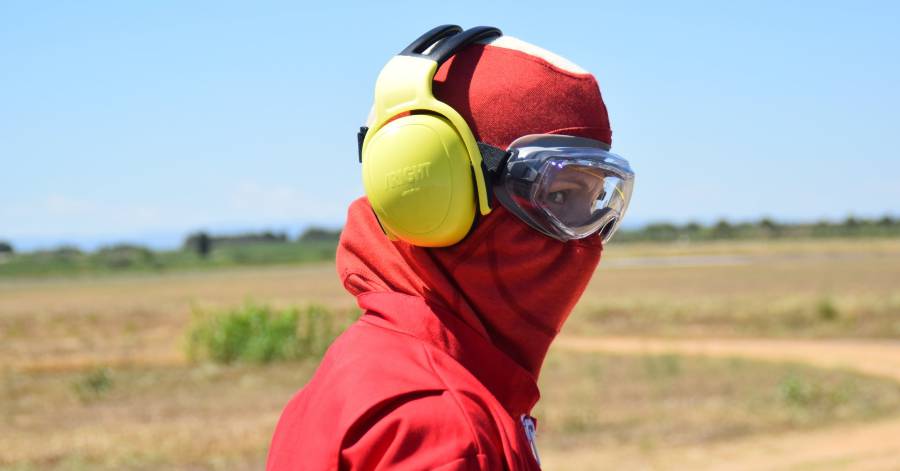 Vias - Vigilance rouge : Les pompiers de l' Hérault prêts à intervenir ! D'importants moyens sont engagés.