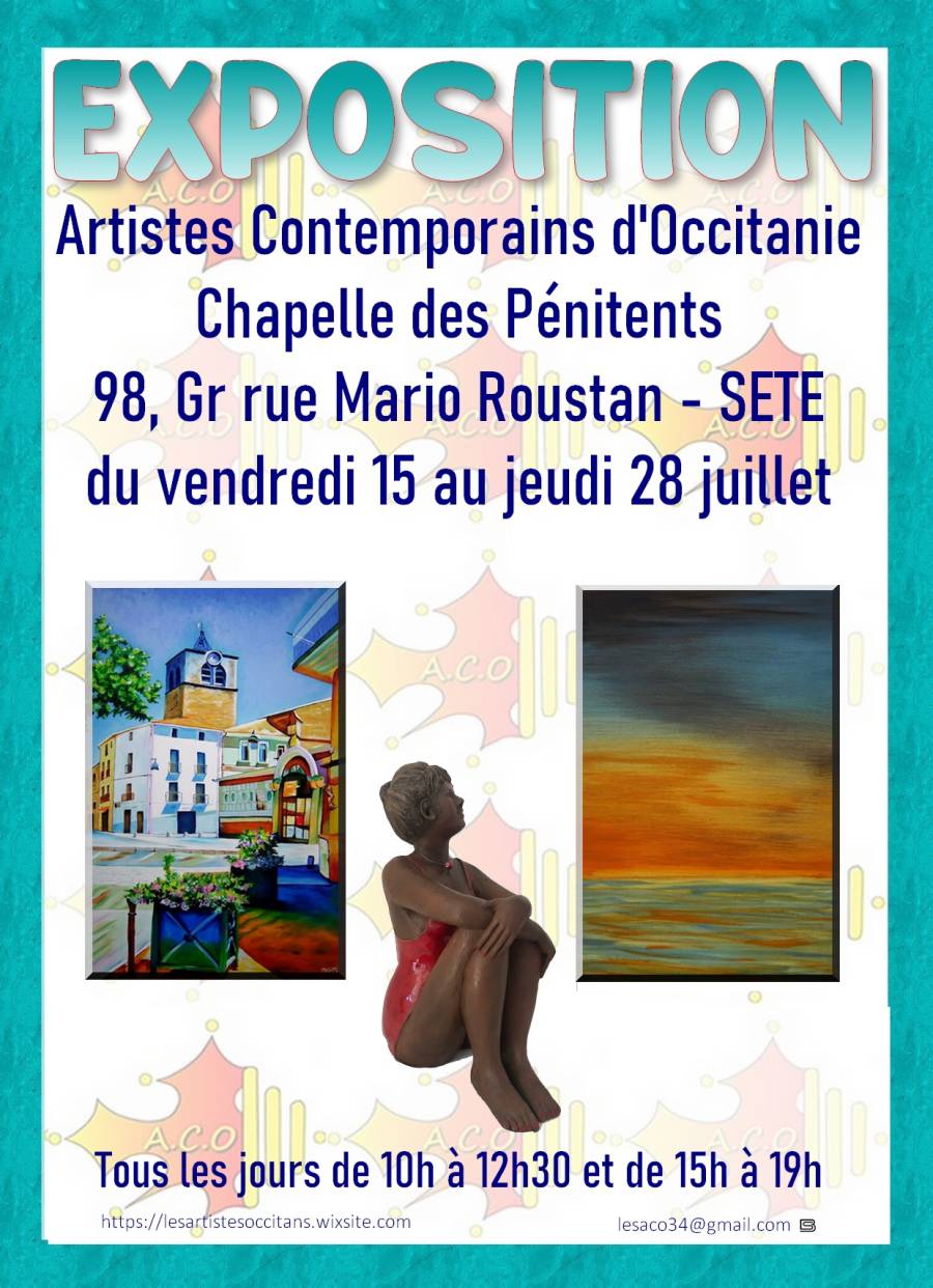 Saint-Thibéry - L'A.C.O expose à Sète jusqu'au 28 juillet !