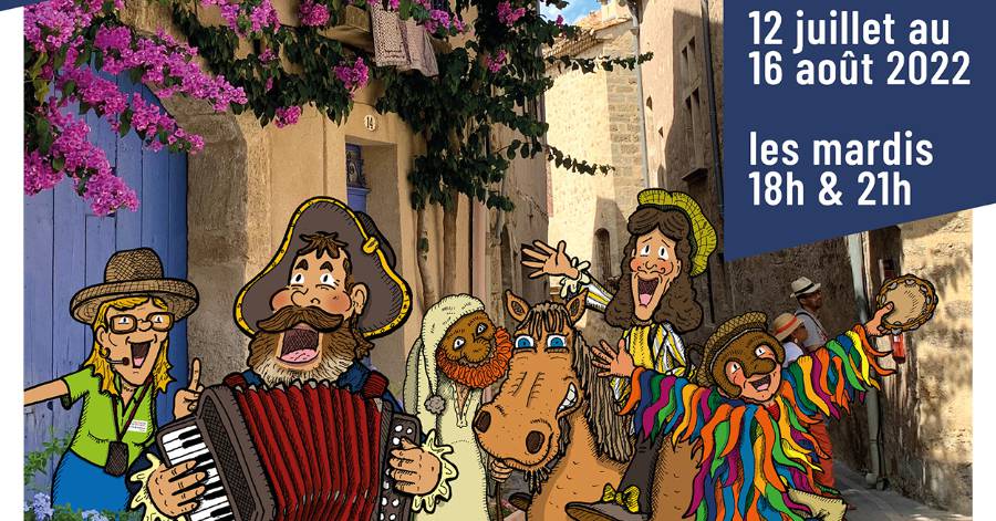 Pézenas - ‘Ici Molière !', visite théâtralisée et musicale de Pézenas en juillet et août 2022