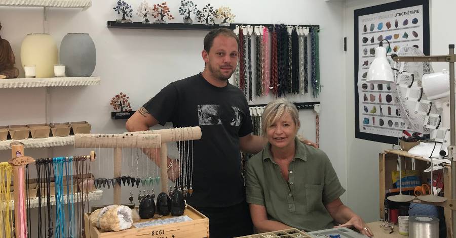 Cap d'Agde - L'Atelier : Bienfaits des pierres et beauté des bijoux. Un nouveau commerce rue de la Hune !