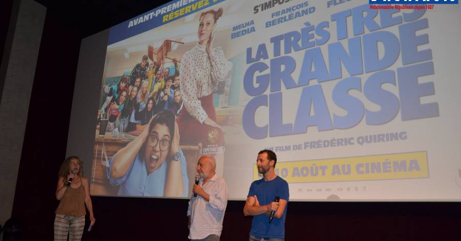 Agde - François Berléand était en avant première de La Très Très Grande Classe au Cinema le Travelling