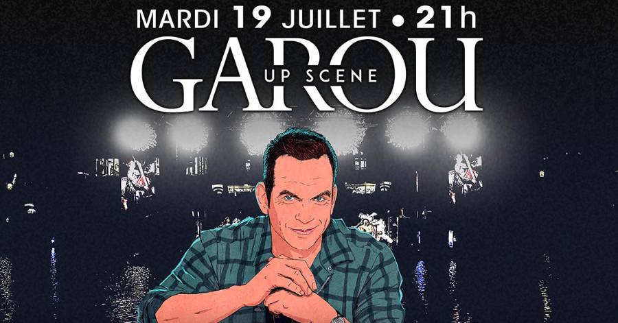 Hérault - Garou sera ce soir sur la scène flottante d'Agde  !