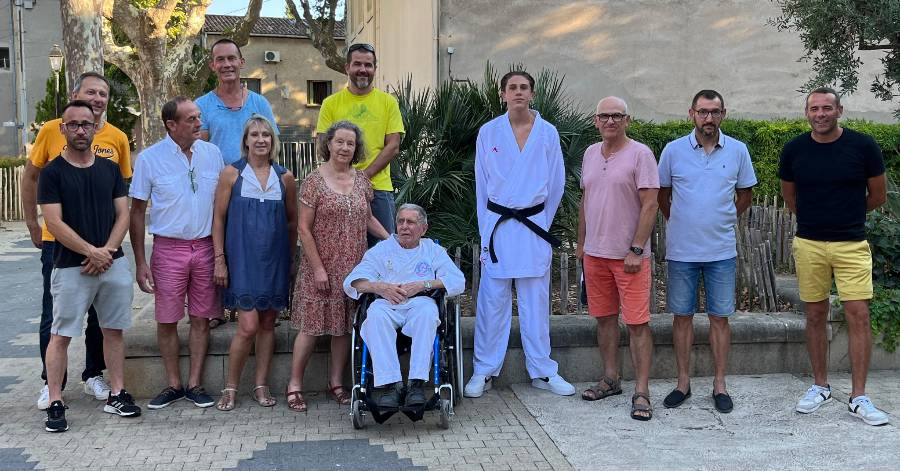 Saint-Thibéry - Mathis Revel, Champion de France de Karaté honoré par sa ville !