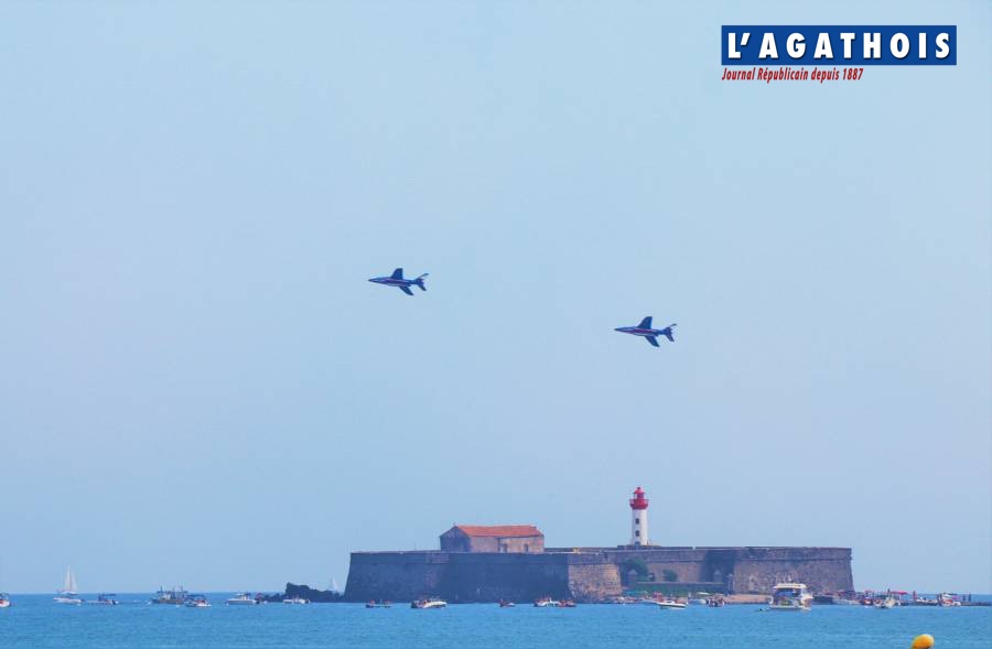 Cap d'Agde - Retour en vidéo sur le show de la patrouille de France au Cap d'Agde
