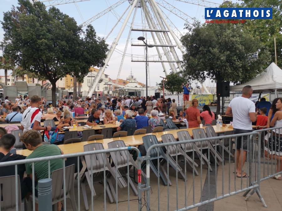 Cap d'Agde - La paella des corsaires - Un énorme succès populaire
