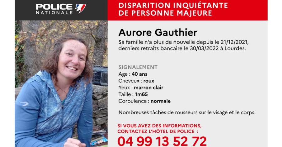 Hérault - Disparition inquiétante d'une personne majeure - La gendarmerie lance un appel