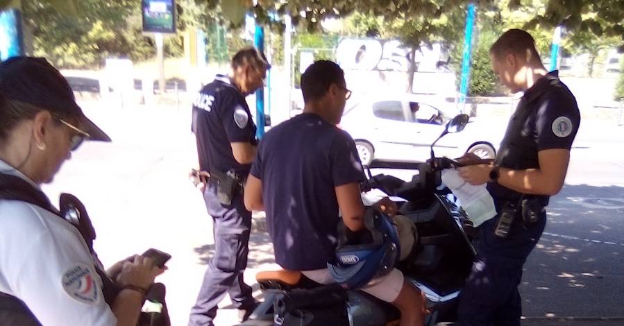 Agde - Contrôles routiers quotidiens à Montpellier, Béziers, Sète et Agde. Hier matin