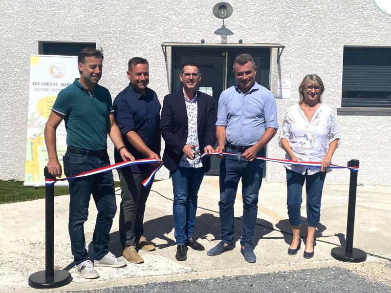 Bessan - Baby d'Oc inaugure la crèche César et Capucine et s'ancre dans le territoire