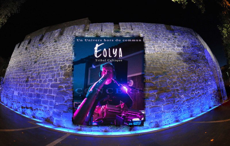 Hérault - Concert EOLYA l'homme-orchestre des temps modernes au coeur de notre patrimoine
