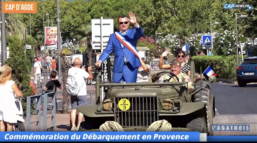 Cap d'Agde - Commémoration du débarquement de Provence le 15 aout au Cap d'Agde : Demandez le programme !