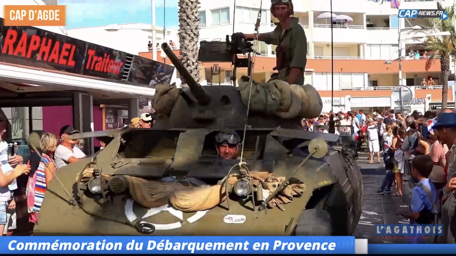 Cap d'Agde - Commémoration du débarquement de Provence le 15 aout au Cap d'Agde : Demandez le programme !