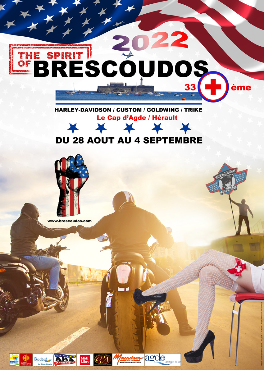 Cap d'Agde - 33rd Bike-Week Harley Davidson  du 28 août au 4 septembre 2022 : Demandez le programme !
