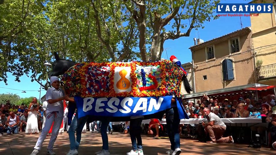 Bessan - Retour en vidéo sur la cérémonie des bouquets de la fête locale 2022