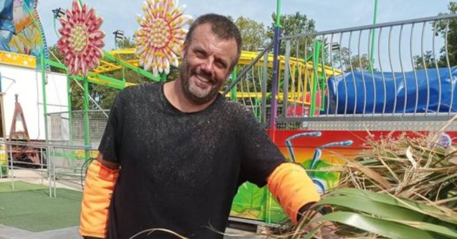 Vias - Rencontre avec Éric jardinier au parc Fabrikus World de Vias-Plage !