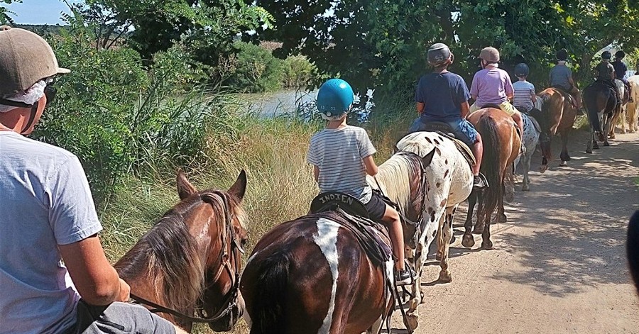 Portiragnes - Les enfants profitent des vacances estivales à l'ALSH de Portiragnes