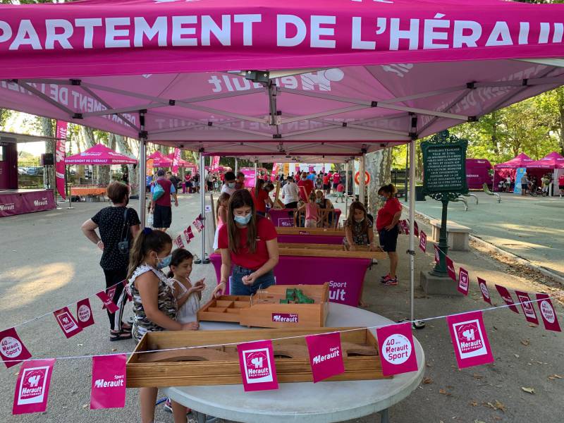 Bessan - Animations et détente avec le passage attendu de la tournée Hérault Vacances