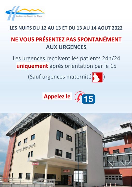 Agde - Urgences - Le Ministre de la Santé François BRAUN en visite à l'hôpital d'Agde le 23 Aout.