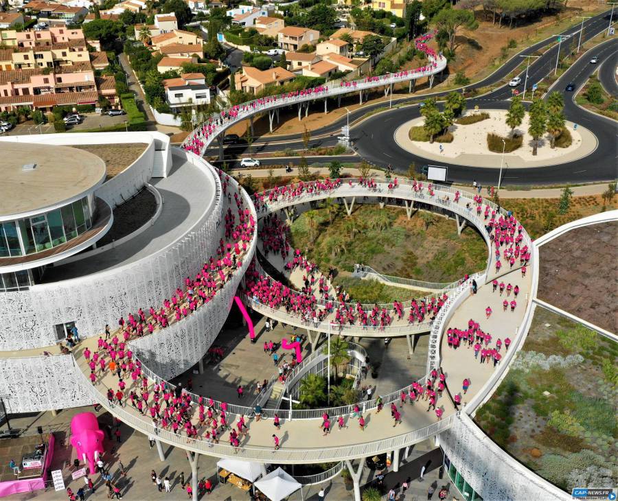 Cap d'Agde - La Course Rose 2022  aura lieu Dimanche 2 octobre 2022 de 11 h à 14 h