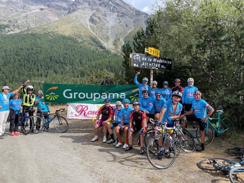 Bessan - Les cyclistes ont relié les deux Bessan(s) après un périple de cinq jours sur les routes