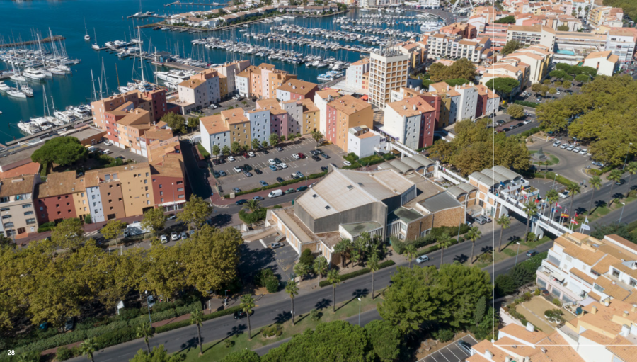 Cap d'Agde - Ancien Palais des congrés:  Le permis est refusé et le projet est annulé selon le C2C !