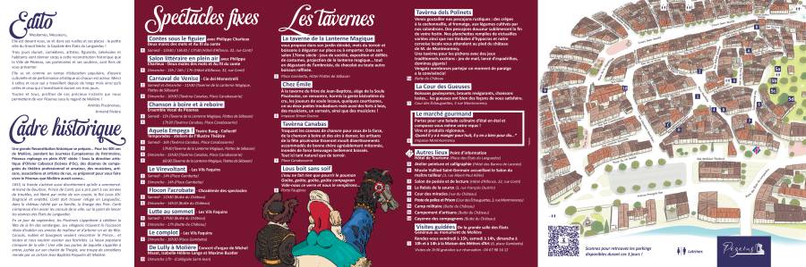 Pézenas - Le programme détaillé de la  Reconstitution historique  du 16 au 18 septembre