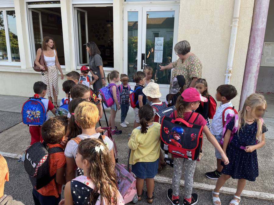 Portiragnes - A l'école de Portiragnes, tout s'est bien déroulé pour la rentrée !