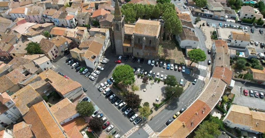 Vias - Nettoyage du parking de l'église jusqu'au 12 septembre