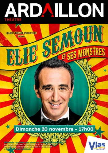 Vias - Élie Semoun à Vias le 20 novembre !