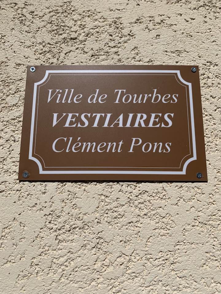Tourbes - Hommage de la ville et du Stade Piscenois à Clément Pons !