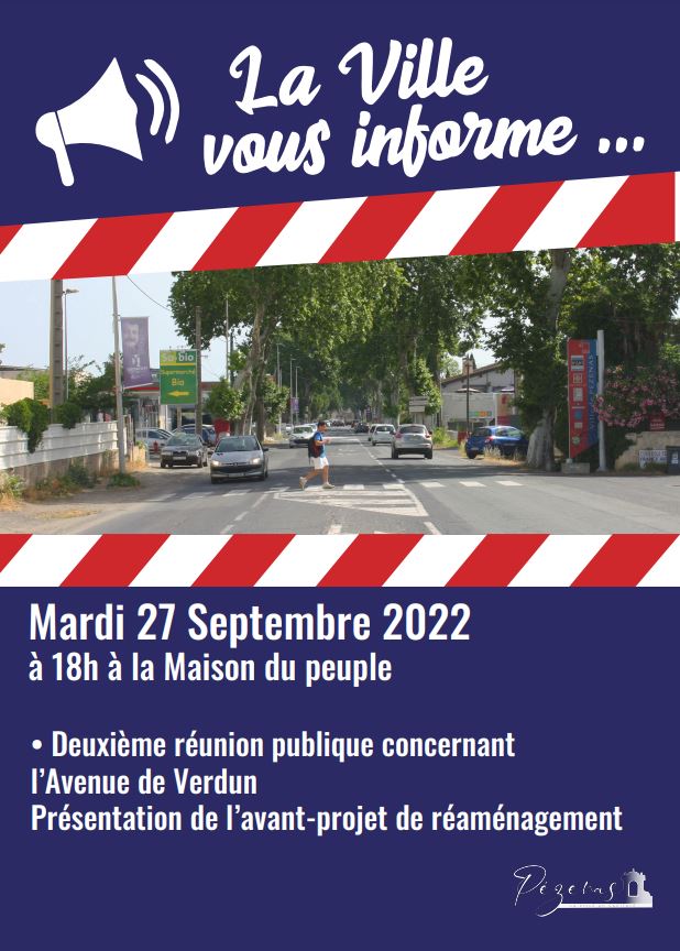 Pézenas - Traversée de la ville :  L'avant-projet de réaménagement sera présenté mardi 27 septembre