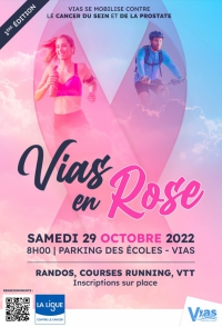Vias - 1ère édition de la course « Vias en Rose » le 29 octobre !