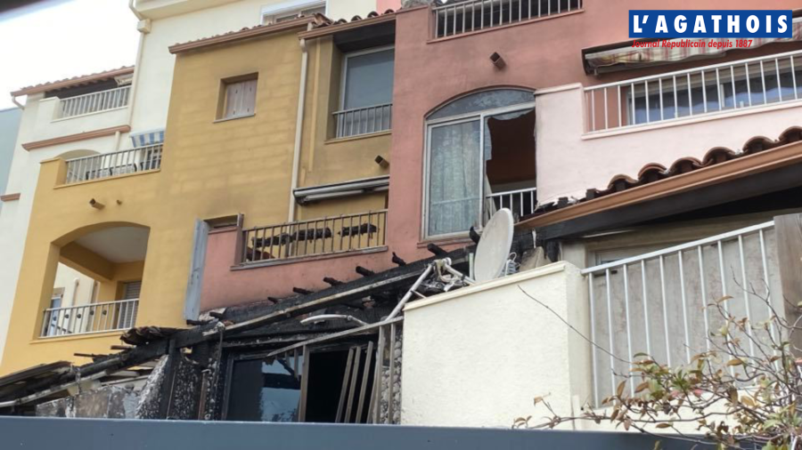 Cap d'Agde - Vidéo - Retour en images sur l'incendie Place Terrisse au Cap d'Agde