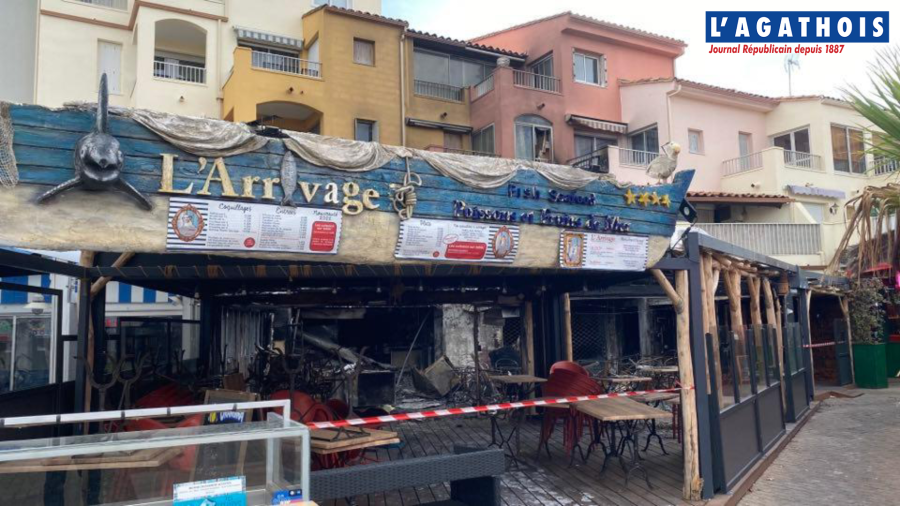 Cap d'Agde - Feu Place Terrisse - L'enquête s'oriente vers un départ accidentel.