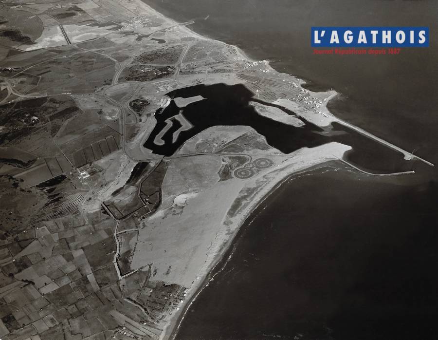 Cap d'Agde - 1971 - Les premiers pas du Cap d'Agde !