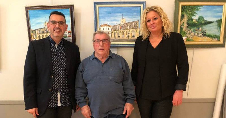 Bessan - Yvon Brunet conte le village de son enfance avec de superbes tableaux de paysages