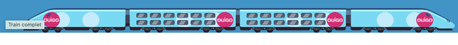 Agde - Les OUIGO à 19 € pour le Cap d'Agde ouverts à la réservation depuis ce matin !
