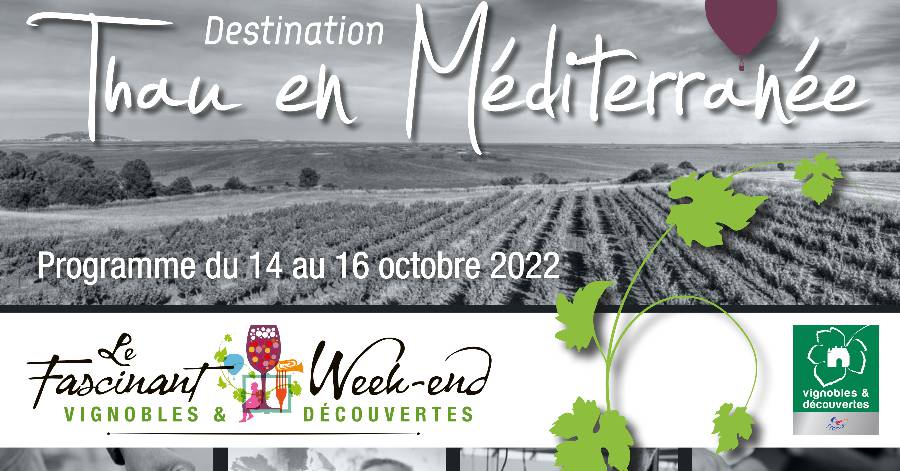 Agde - Destination Thau en Méditerranée : Demandez le programme du 14 au 16 octobre 2022