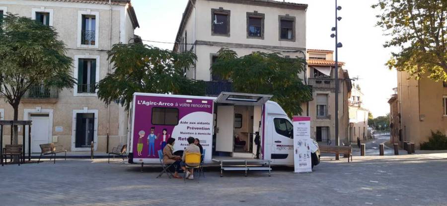 Bessan - Un bus itinérant de proximité pour des conseils sur la retraite et l'action sociale