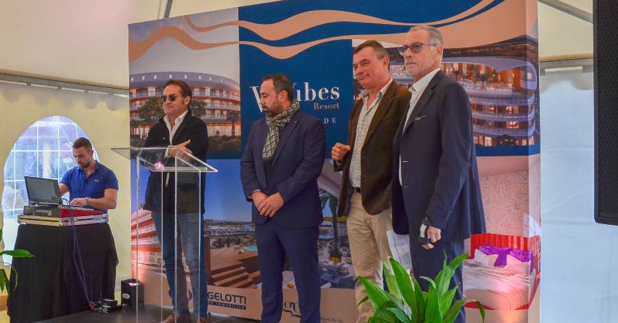 Cap d'Agde - La construction de Vibes Resort à l'entrée du village naturiste est lancée !