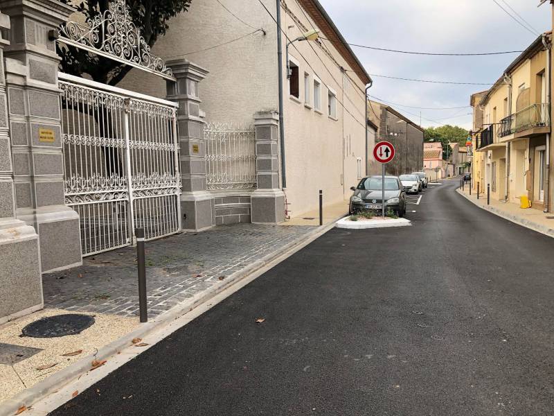 Bessan - Une balade urbaine en guise d'inauguration des travaux du boulevard de la Liberté