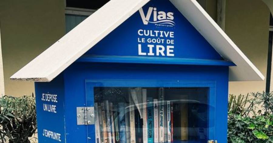 Vias - 5 boîtes à livres sont à votre disposition à Vias