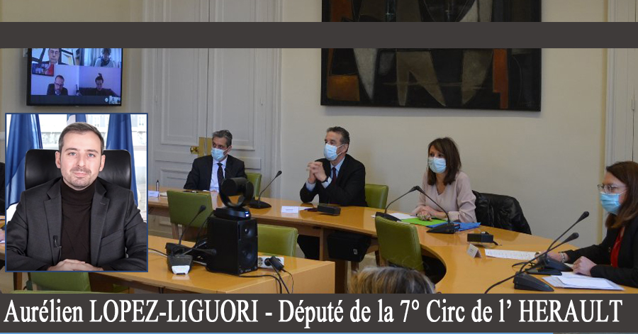 France - 7° Circ - Aurélien LOPEZ-LIGUORI membre de la Commission Supérieure du Numérique et des Postes (CSNP)