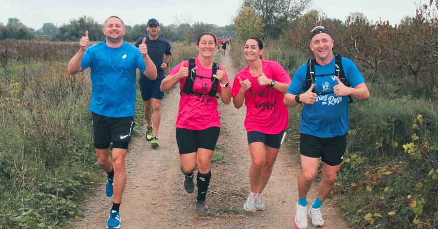Vias - Succès pour la 1ère édition : Vias en Rose une course solidaire !