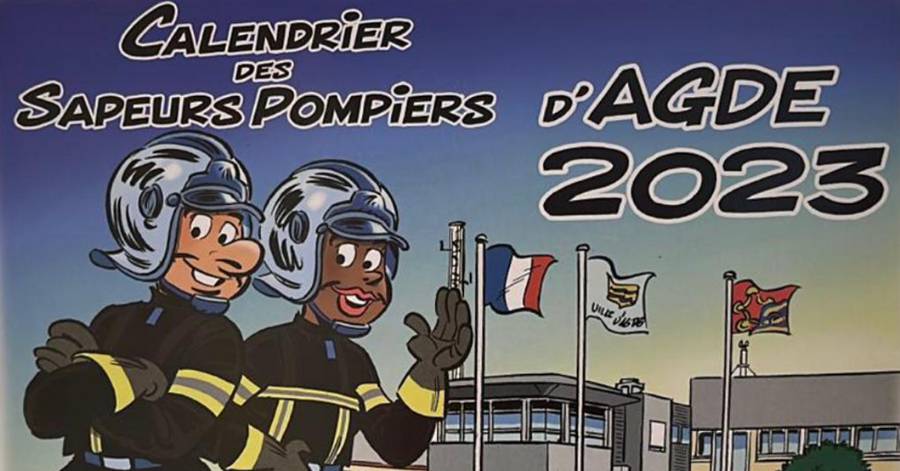 Agde - Calendrier s des pompiers 2023