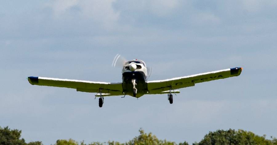 Cap d'Agde - Une opération au profit de l'AFM Téléthon de Vias par l'Aéroclub
